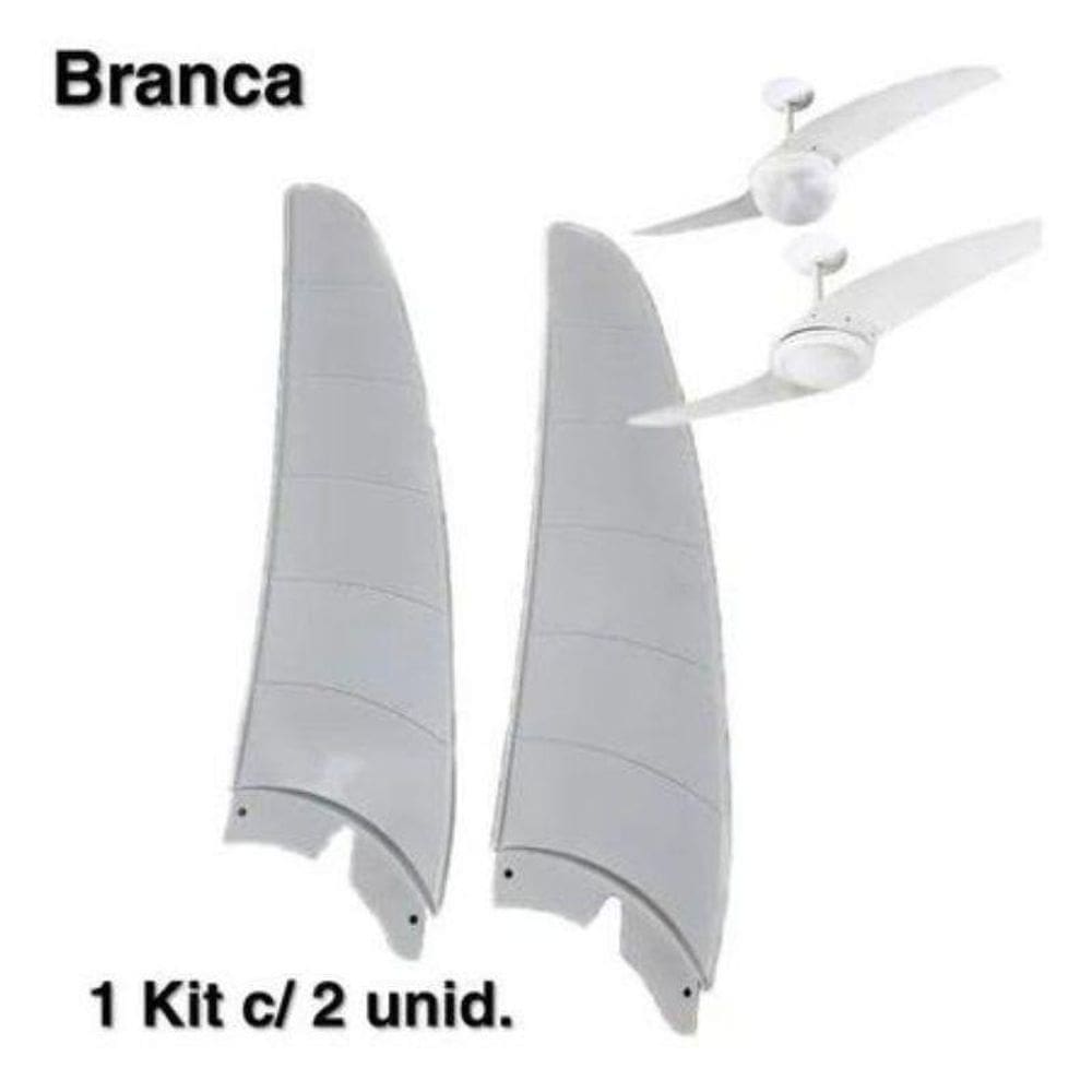 Hélice Ventilador Spirit Branco C/2 Unidades 200 201 202 203