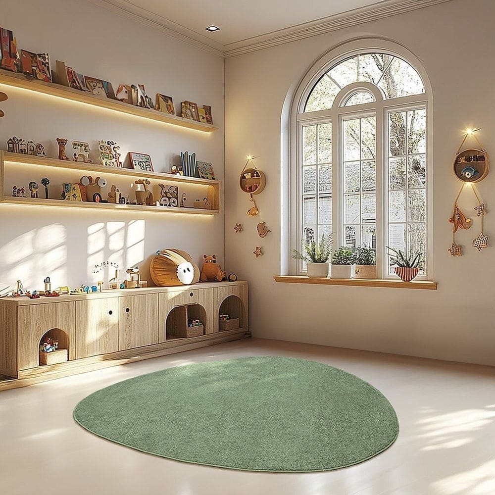 Tapete Orgânico N 195cm X 295cm Relex Oliva