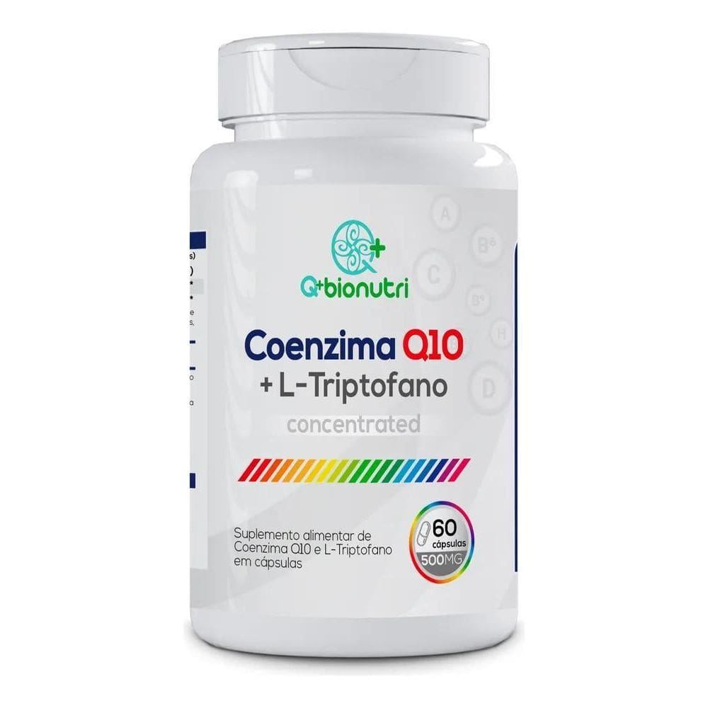 3X Coenzima Cq10 L Tripofano 500Mg Premium Suplemento Vitami