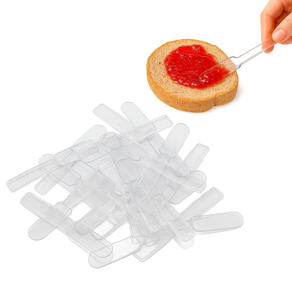 Kit Festa Espátula Descartável Patês E Manteigas C/500 Unid