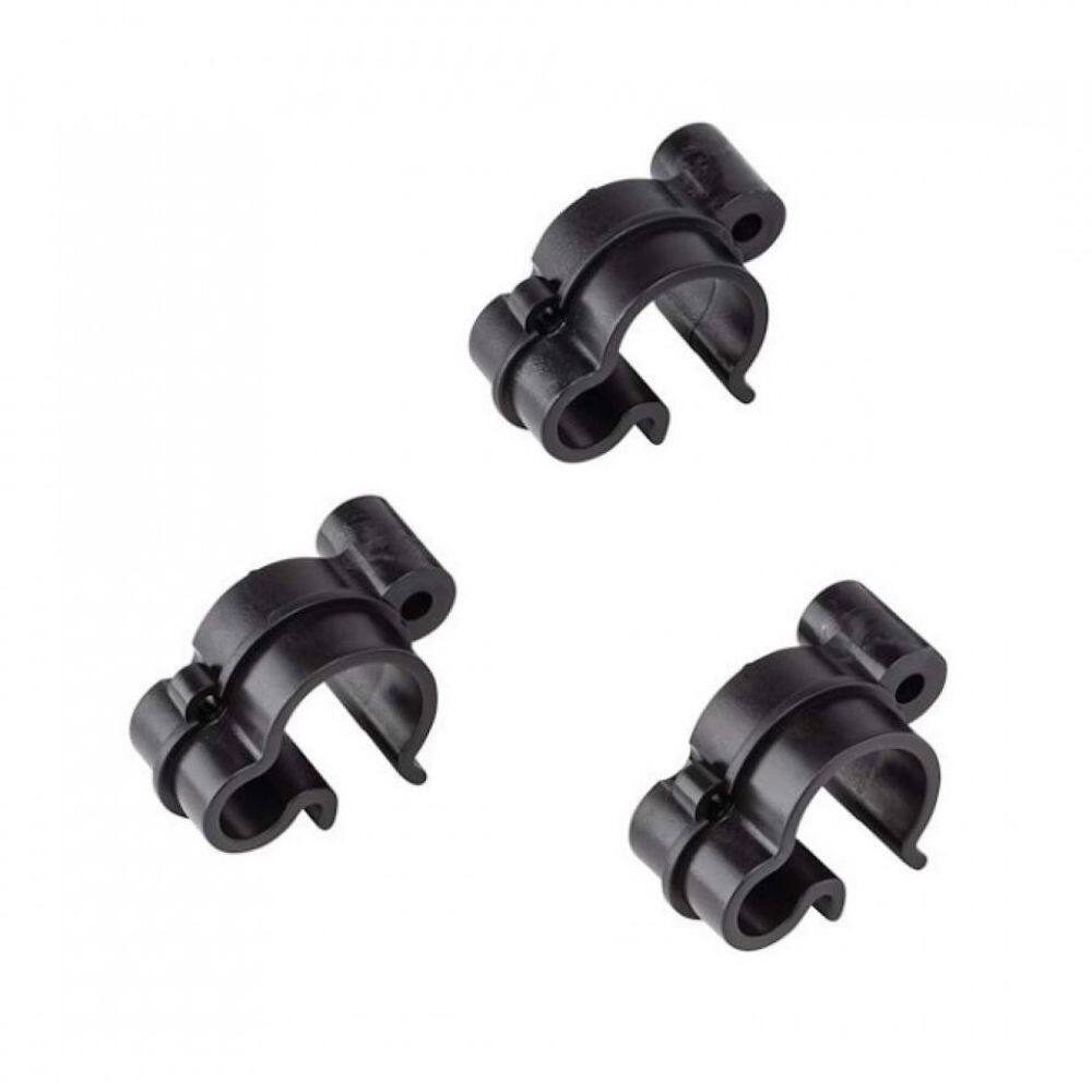 Kit 3X Braçadeira Cabo 32-40Mm Presilha Tripés E Suportes