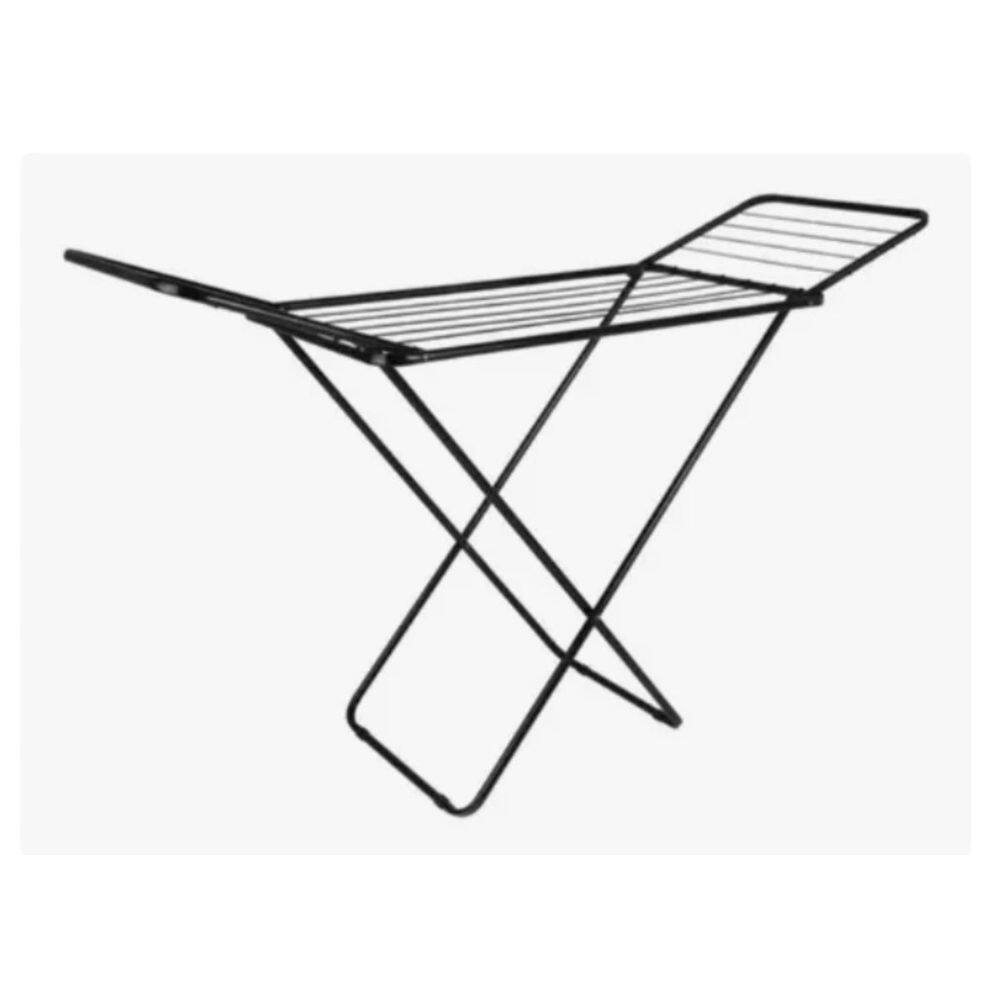 Varal De Chão Dobrável Retrátil Aço Super Reforcado 1,44Cm