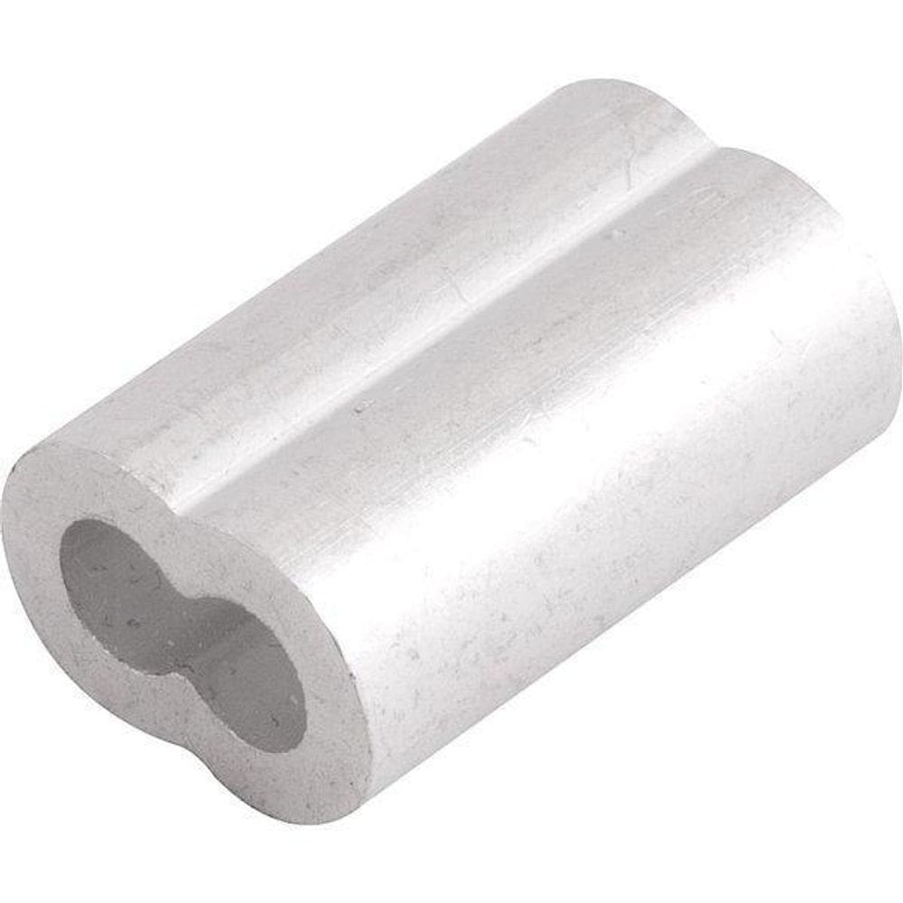 Prensa Cabos Em Alumínio Cabos Aço 3/32 Com 100 Pç Vonder