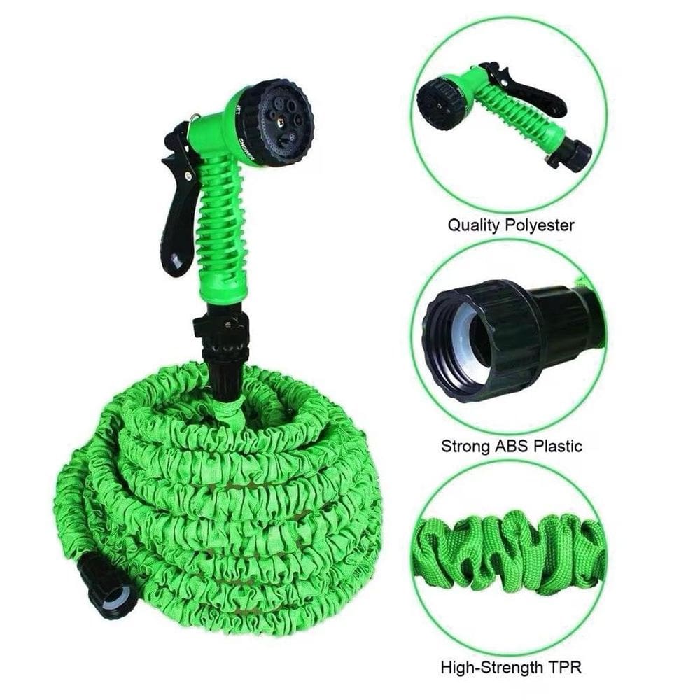 Mangueira Mágica Retrátil Flexível Elástica 15 Mts 7 Jatos