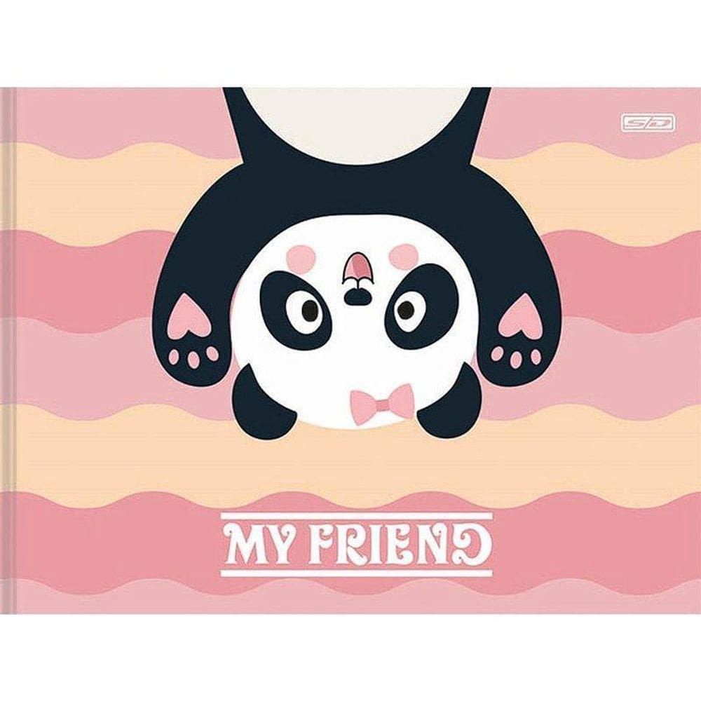 Caderno Caligrafia Capa Dura My Friend 200x145mm 48 Folhas