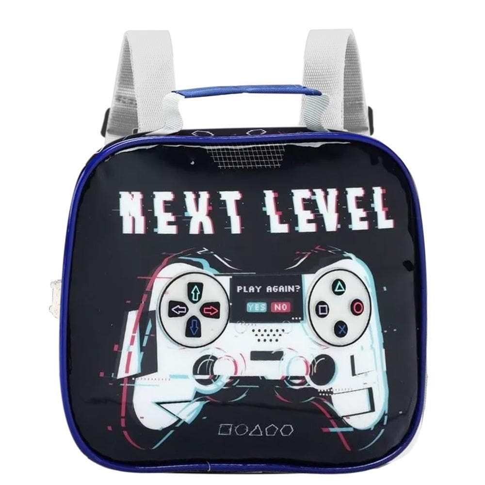 Lancheira Térmica Escolar Infantil Next Level Vídeo Game