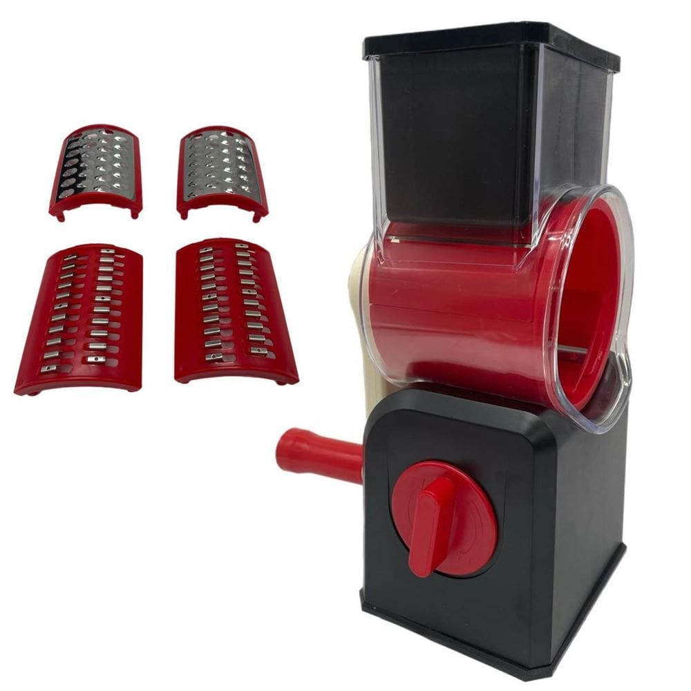 Cortador Ralador E Fatiador Legumes Verduras 3 Em 1 Cozinha