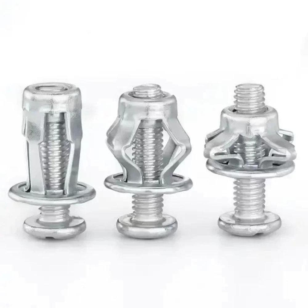 Grampos Rebites De Expansao Metal Kit 10 Unidades M6X25Mm