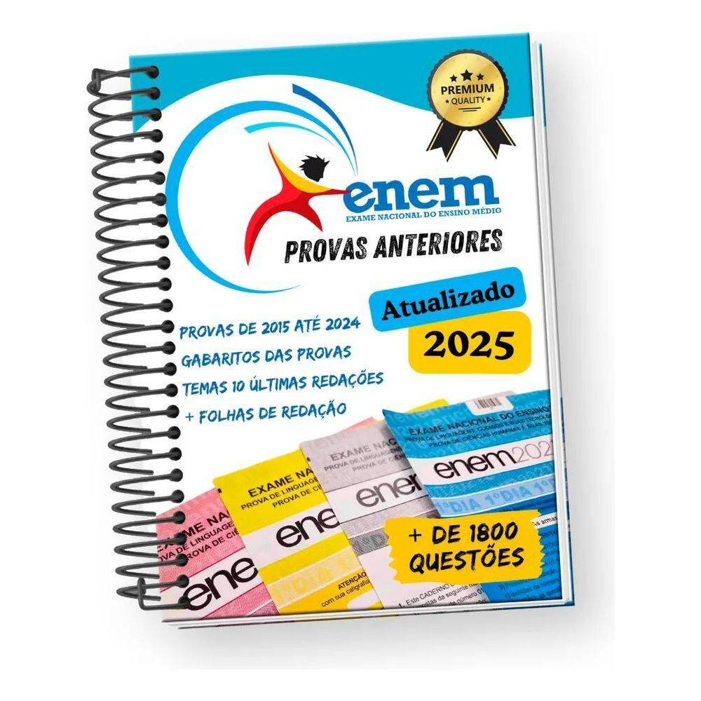 Apostila Enem Provas Anteriores Questões 10 Últimos Anos Com