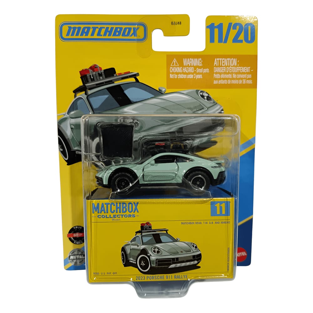 Carrinho - Matchbox - 2023 Porsche 911 Rallye MATTEL