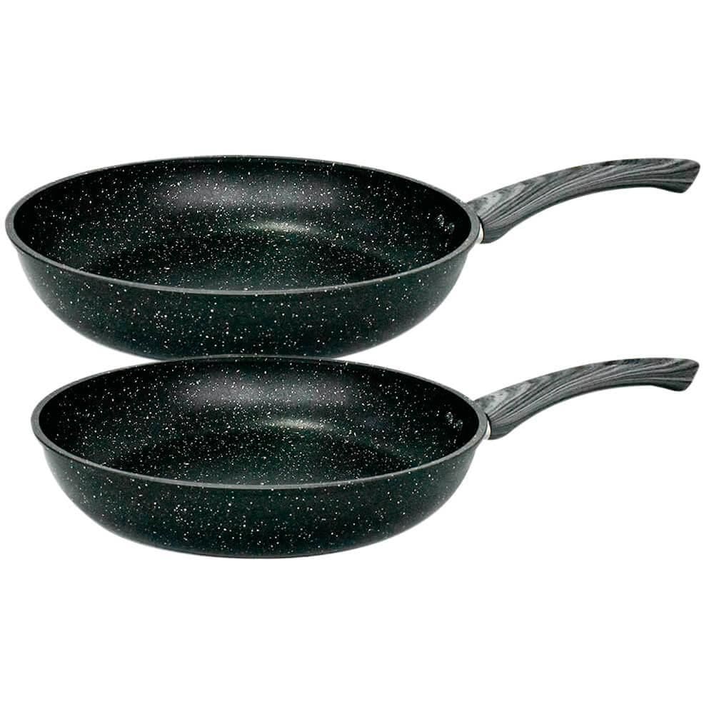 Kit Frigideiras Zebra Indução Cerâmica 28Cm E 24Cm