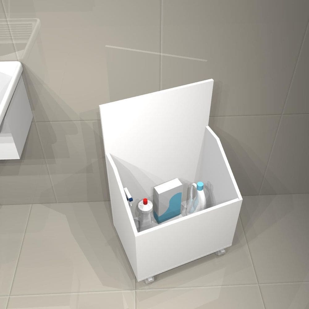 Nicho Para Tanque Lavanderia Modelo Sem Perfil Gabinete