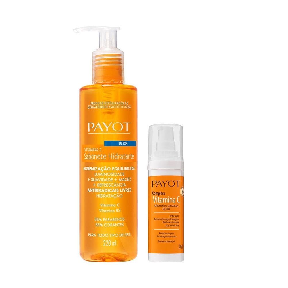 Kit Limpeza Vitamina C + Tratamento Complexo Vit C