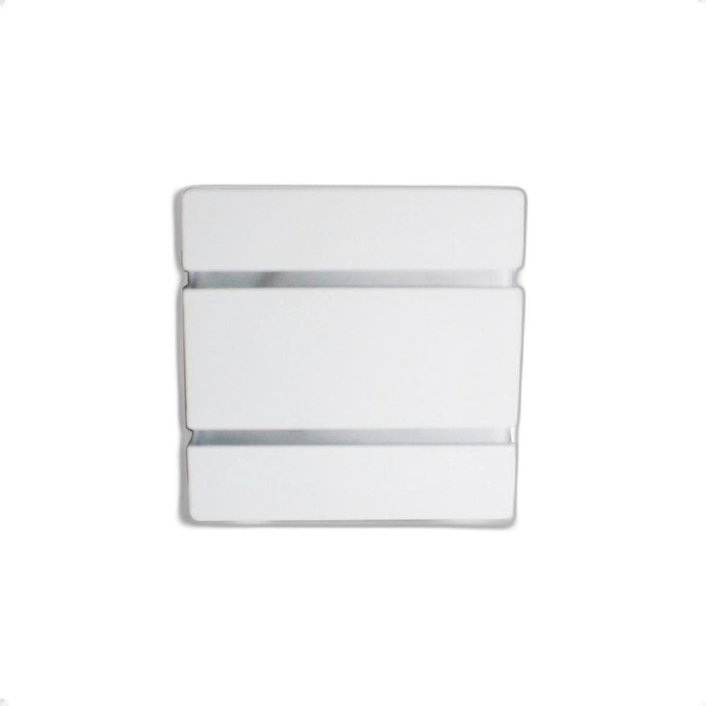 Arandela Slim 2 Frisos 2 Focos Interna/Externa G9 Branco