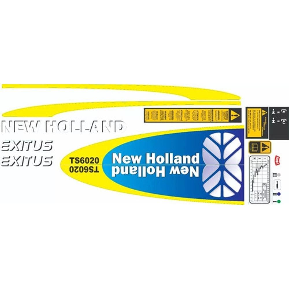 Kit Adesivos - New Holland T S 6020 Exitus