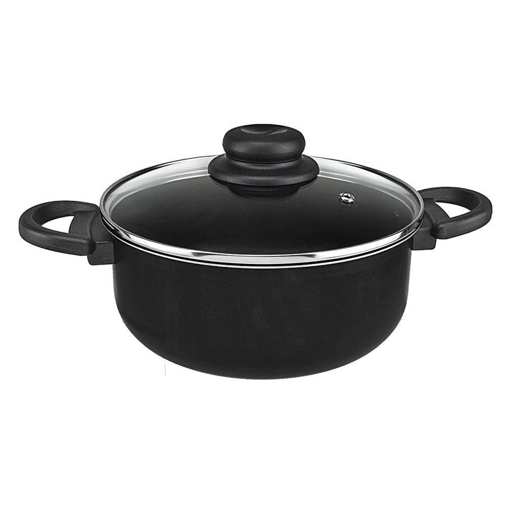 Caçarola Com Tampa N24 Economica Antiaderente Luz Nobre