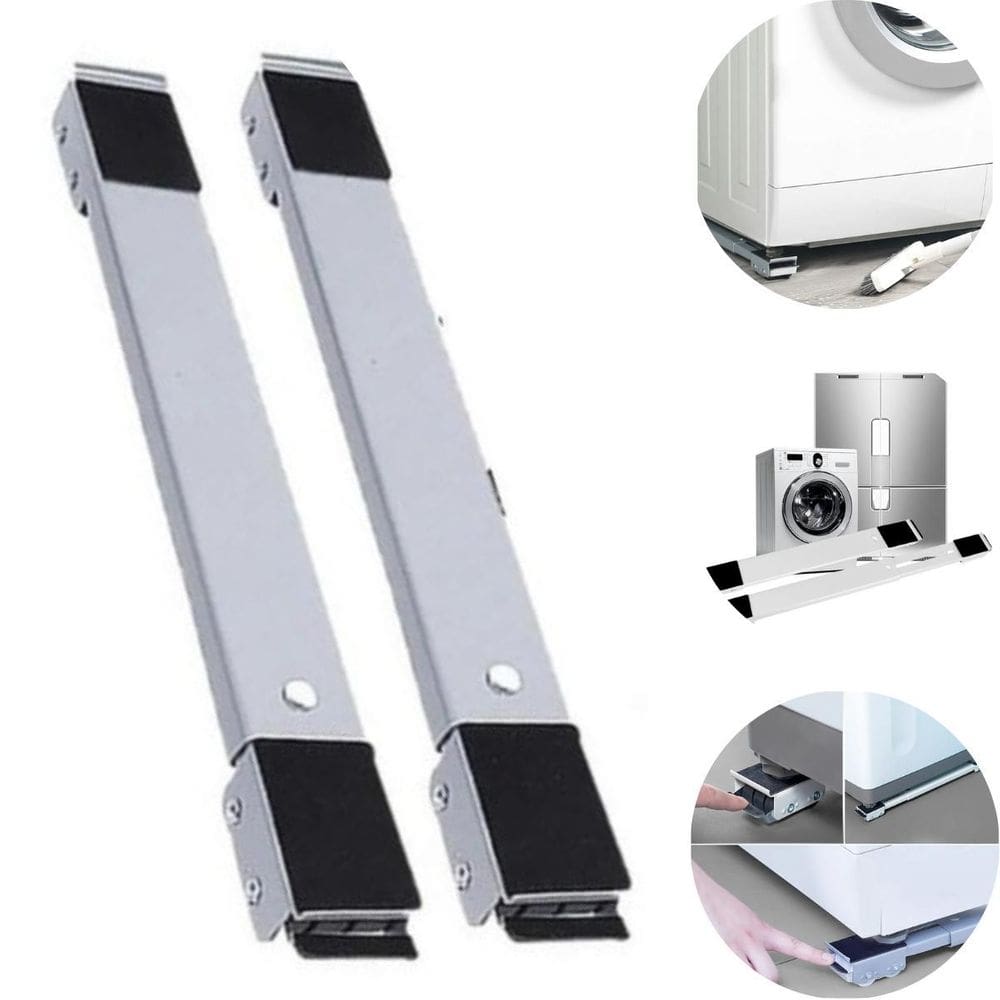 Suporte Geladeira Fogão Maquina De Lavar Frigobar Base Móvel