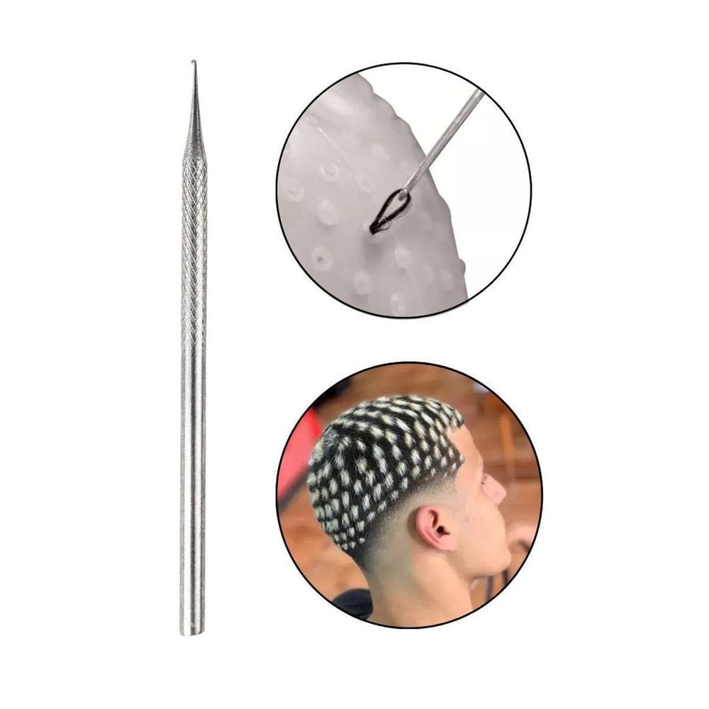 Agulha Ponta Fina Para Reflexo Mechas Luzes Leon Barber