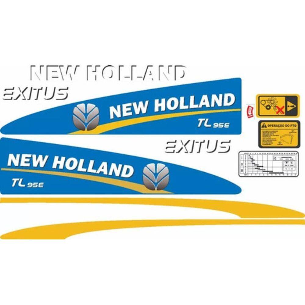 Kit Adesivos - New Holland T L 95 E Exitus