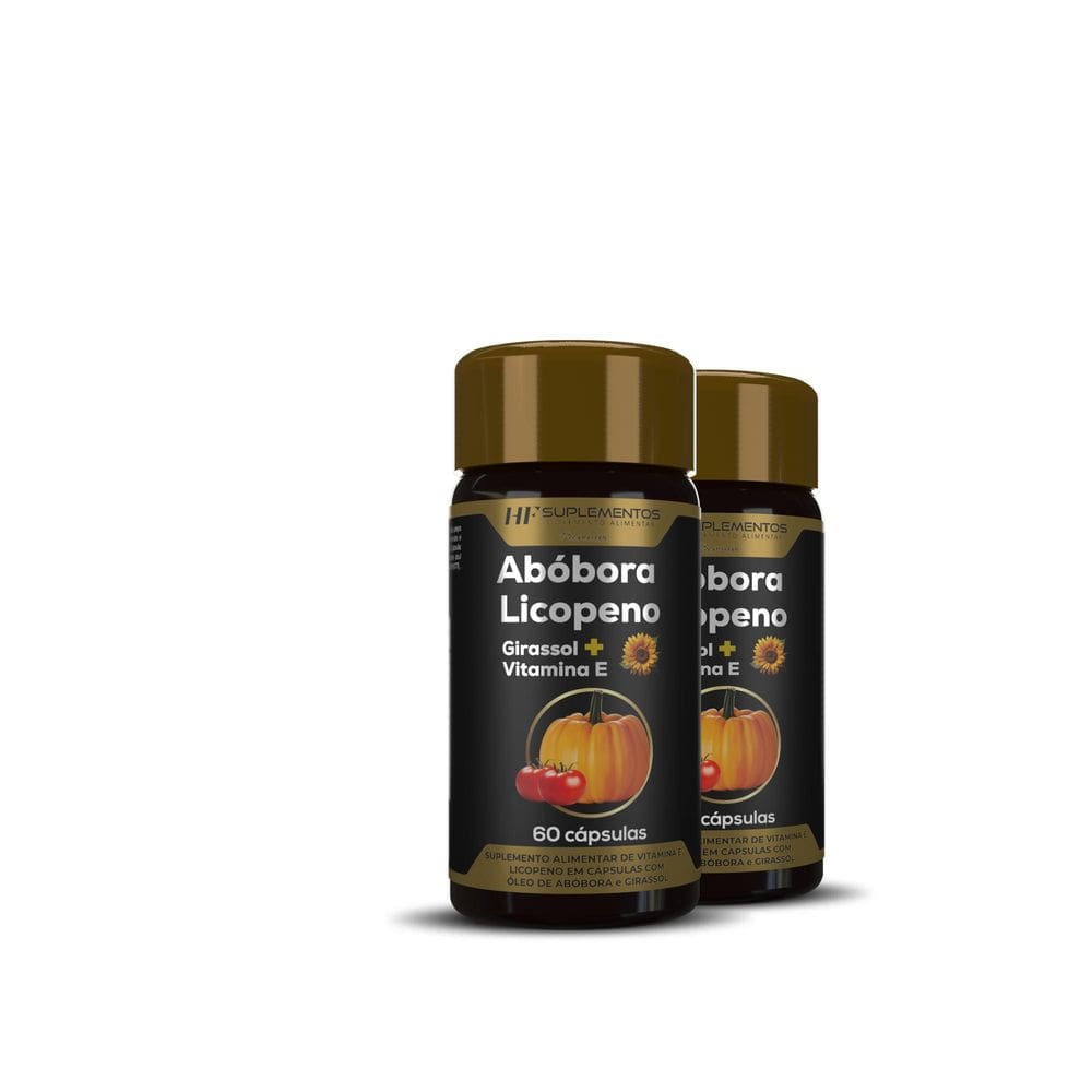 2X Óleo De Semente De Abobora Com Licopeno 60Caps Hf