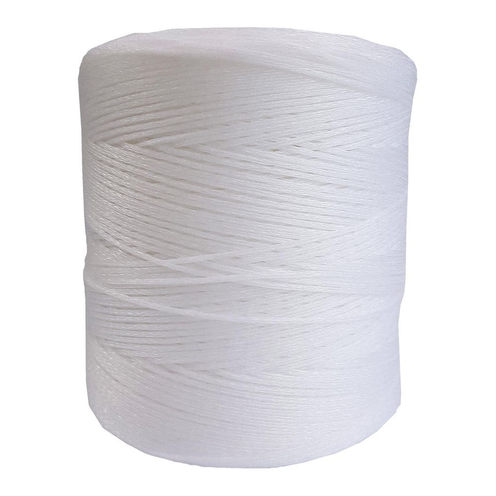 Bobina Corda Fio 2Mm Trançada Polietileno - Branca