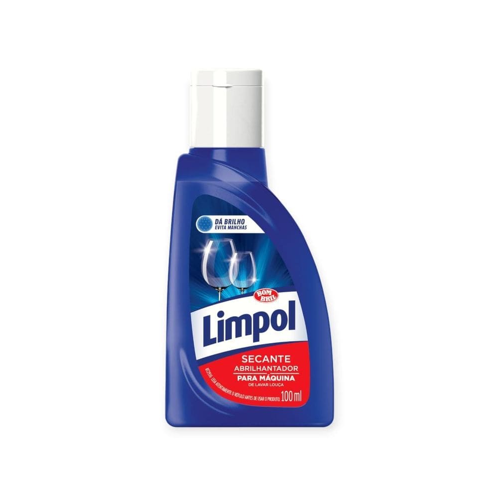 Secante Abrilhantador Limpol Para Máquina De Lavar 100Ml