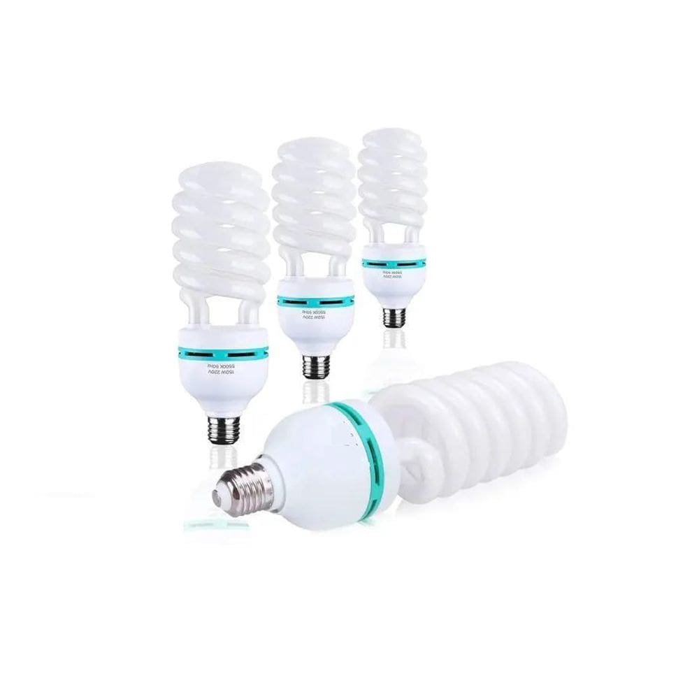 Kit 4 Lâmpadas Fluor Luz Branca Espiral 46W 220V 6.400K E27