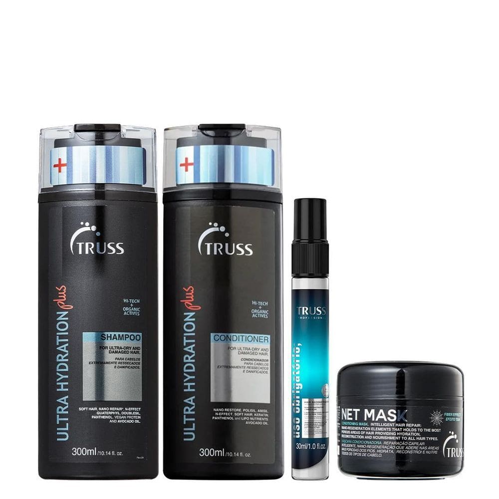 Truss Ultra Hydration Plus+ Kit Shampoo Condicionador Net