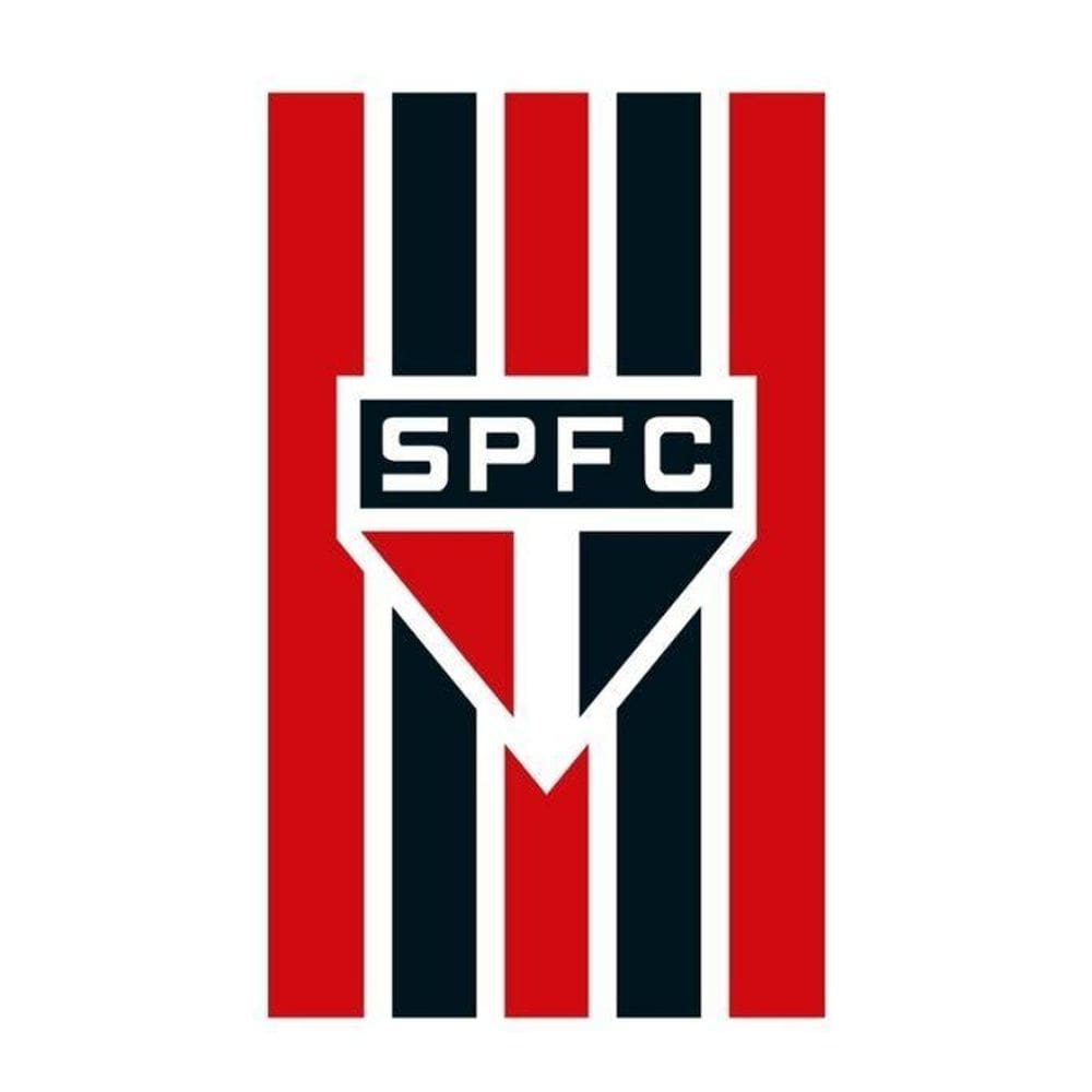 Toalha De Banho E Praia Veludo Time Sâo Paulo 10 Dhler