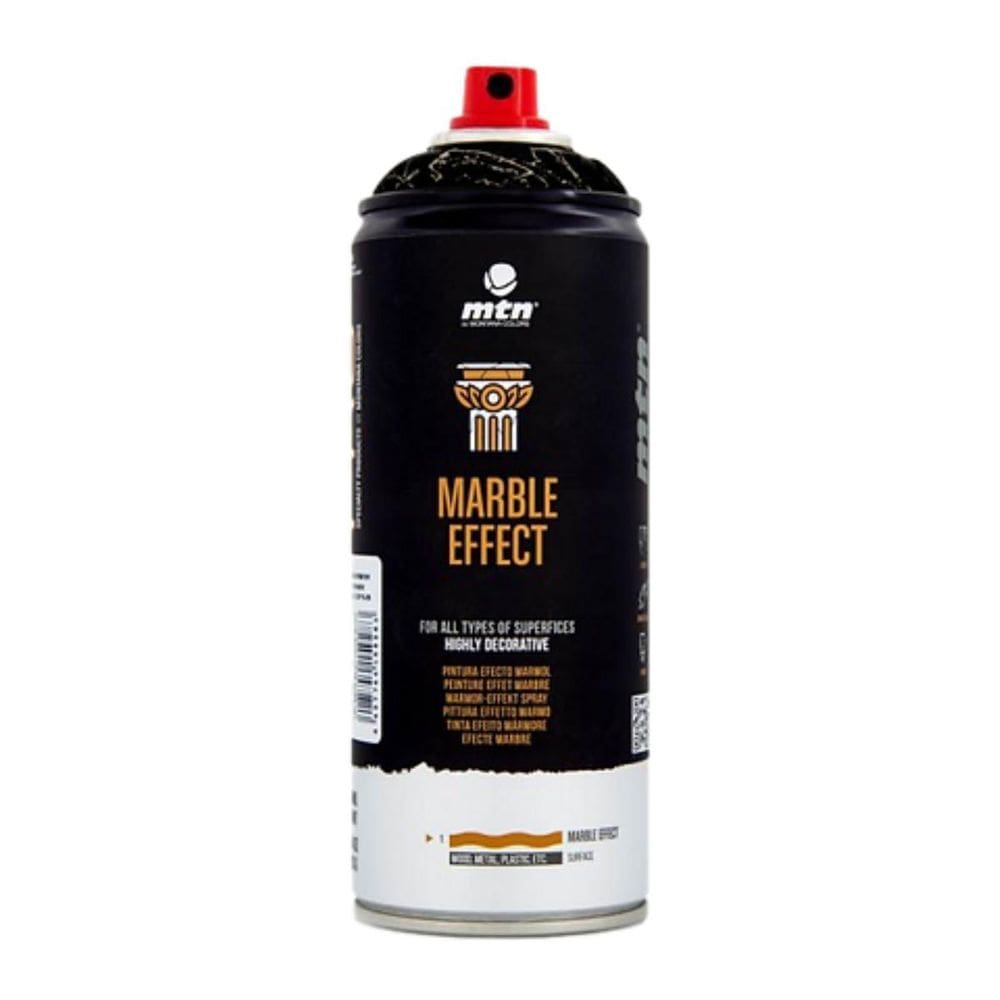 Tinta Spray Efeito Mármore Negro 400Ml Pro Mtn