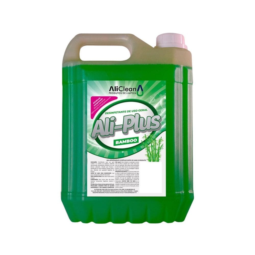 Produto De Limpeza Desinfetante Uso Geral Aliplus Bamboo 5 L