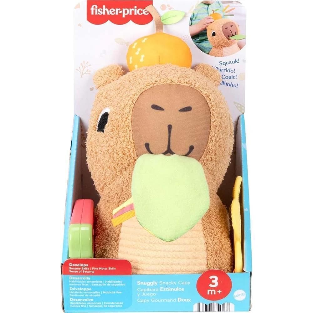 Fisher Price Capivara Estimulos E Brincadeira Mattel Jfw58