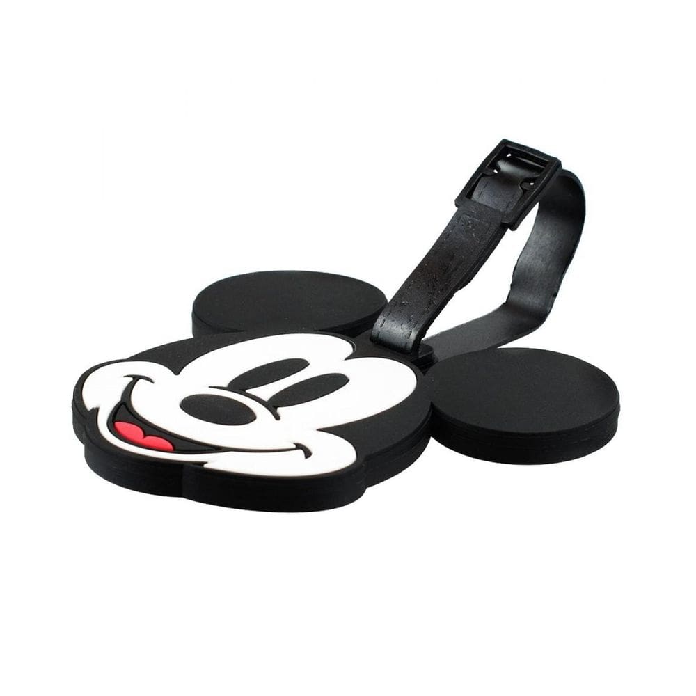 Etiqueta Identificação Bagagem Mala Rosto Mickey Disney