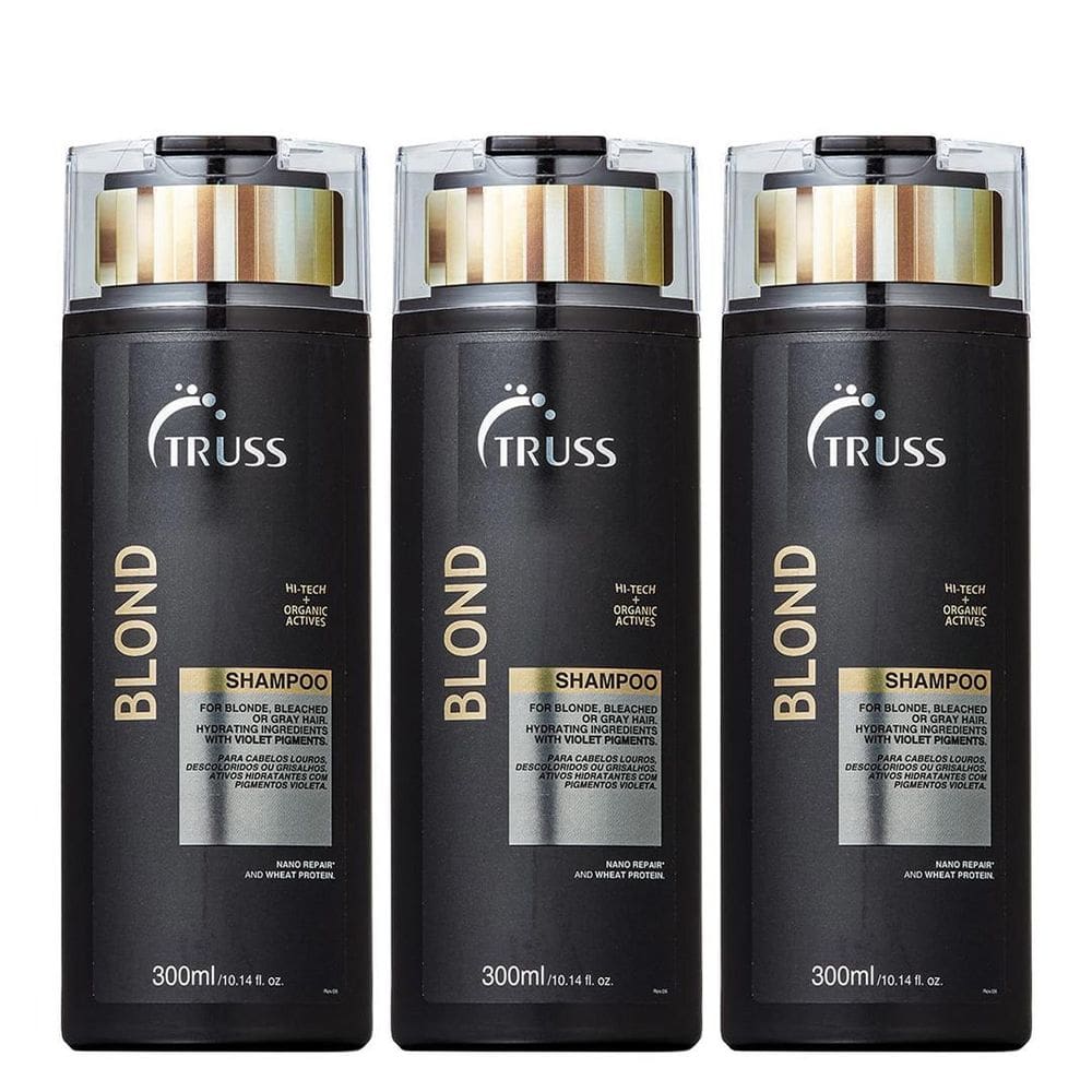 Truss Blond Kit Shampoo 3X300Ml