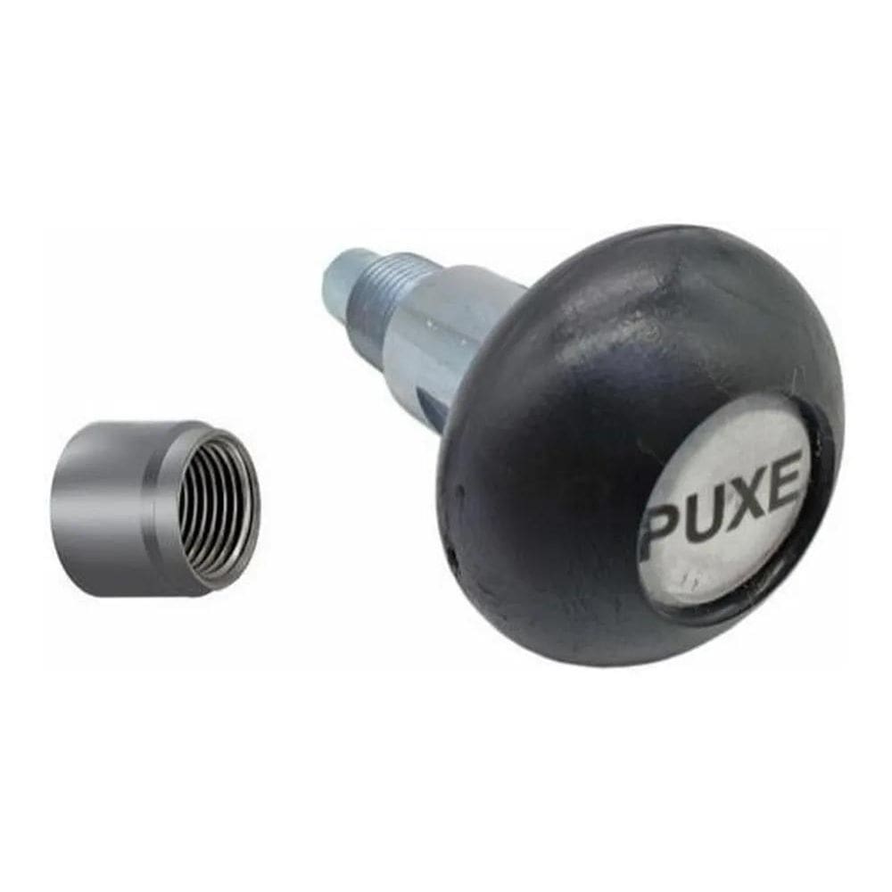 Puxador Manipulo Redondo Preto M16 Fitness Academia