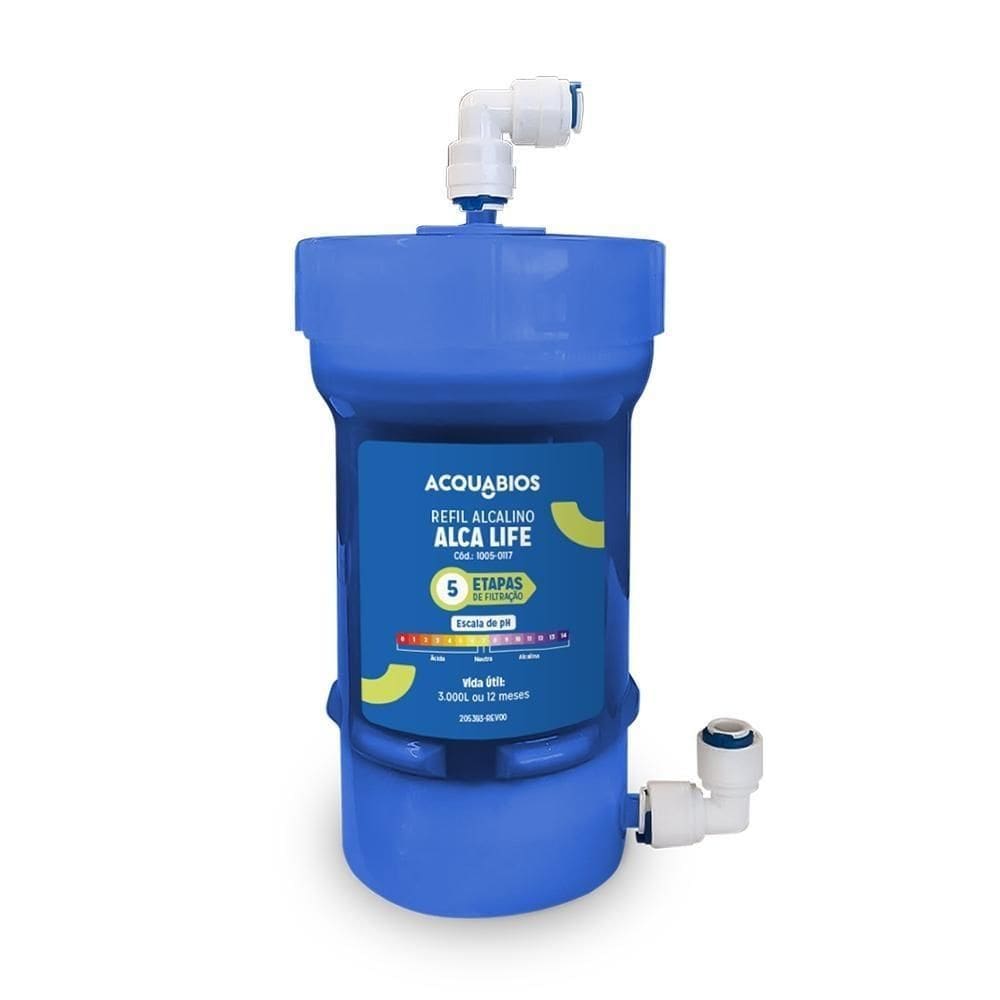 Refil Alcalino Alca Life - Compatível Top Life