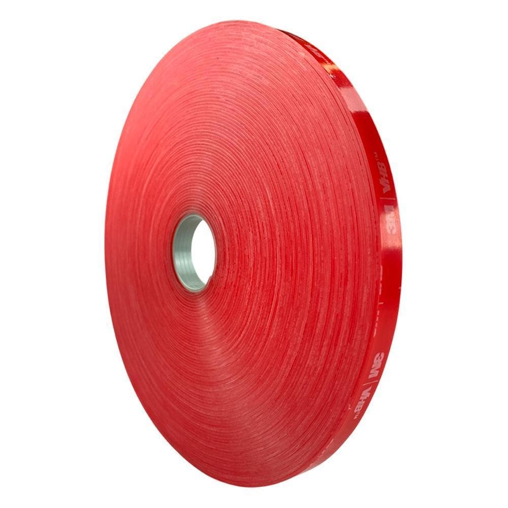 Fita Rolo Adesivo Dupla Face 3M - 9,5Mm X 20Mt Espessura 1Mm