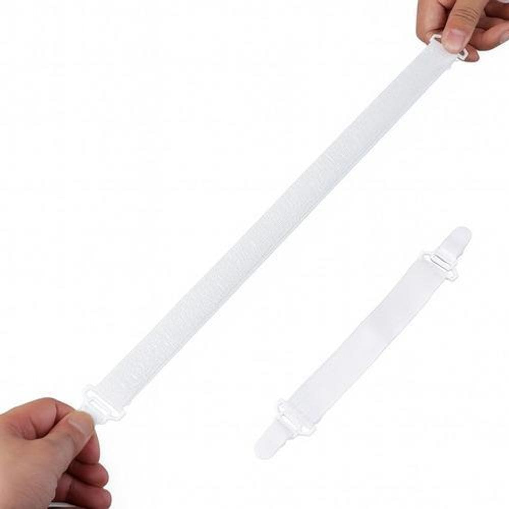 Kit 16 Prendedor Elástico Lençol Queen Prende Presilha Cama