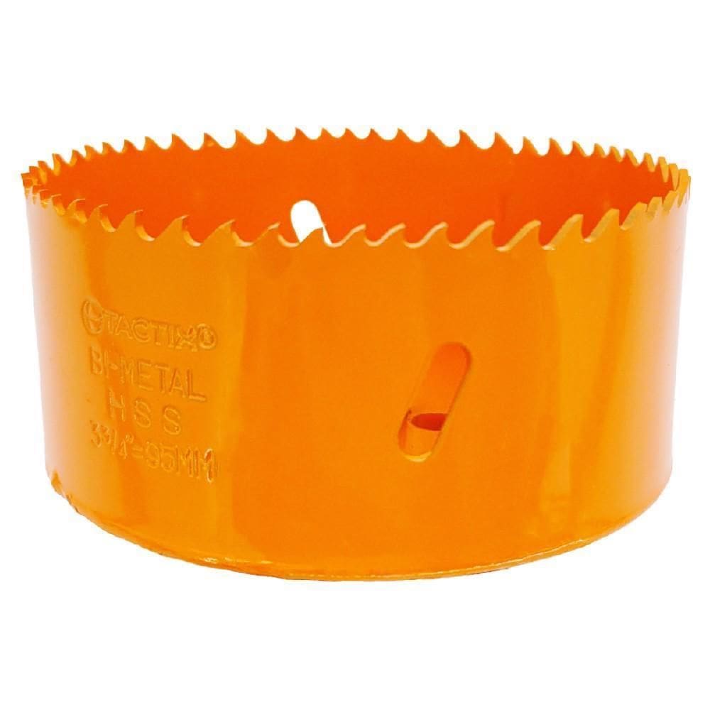 Serra Copo Bi-Metal Em Aço Rápido Hss 95Mm  440085  - Tactix