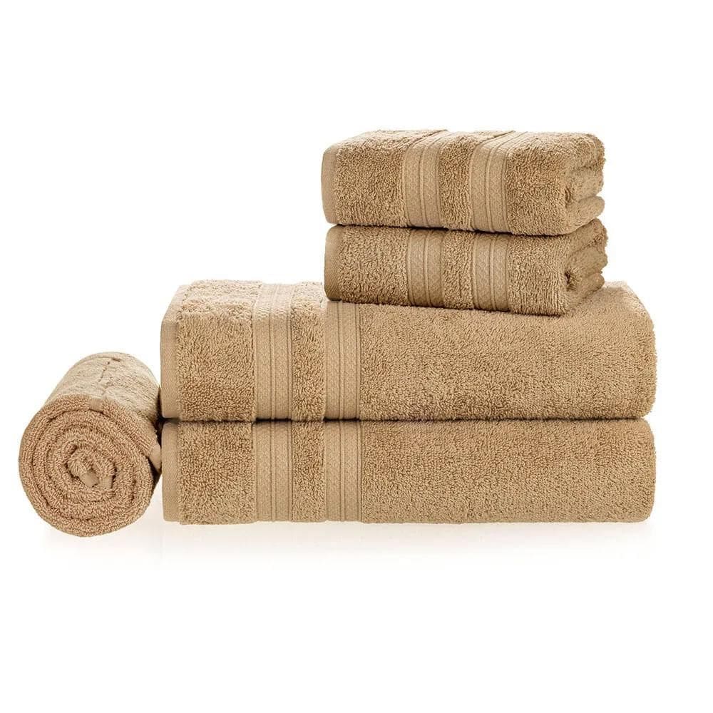 Jogo De Toalhas / Banho 5 Peças Unika - Karsten Frape