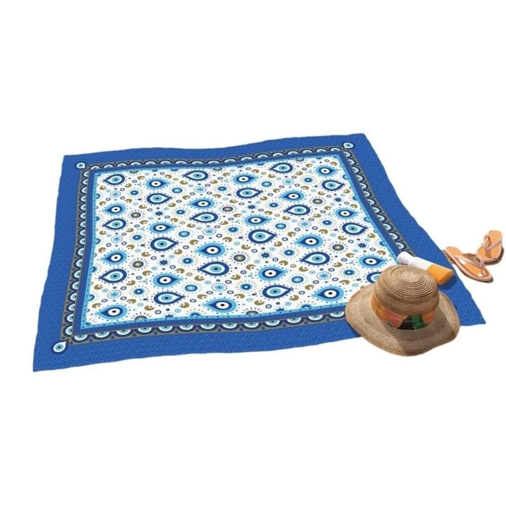 Toalha De Praia Grande Talismã 1,50M Quadrada Areia Lepper