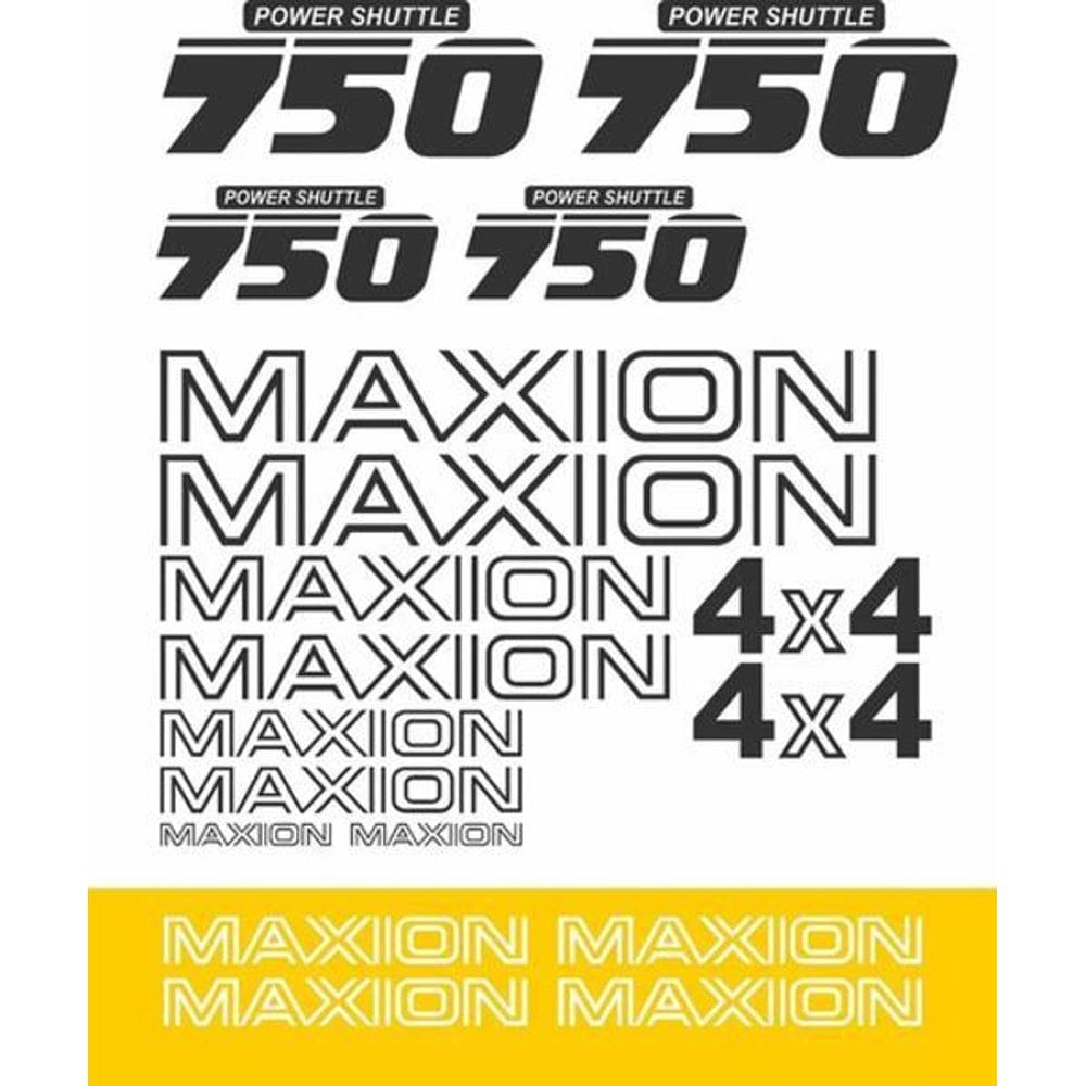 Kit Adesivos Maxion Power Shuttle 750 4X4