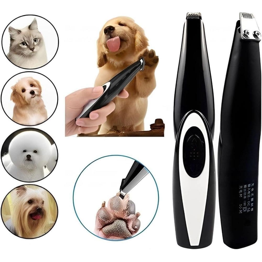 Super Aparador Elétrico Portátil Pet Pelos Cães E Gatos Tosa