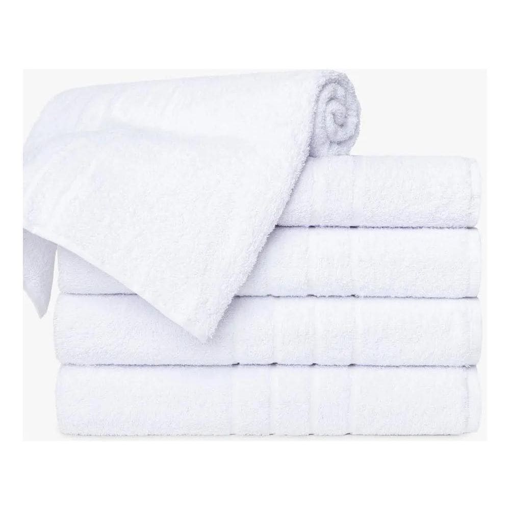 Toalha De Banho Hotel Branca Extra Grossa Grande - 75X1.50M
