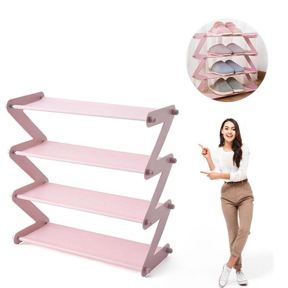 Organizador Sapateira Sapato Prateleira Reforçado 4 Níveis