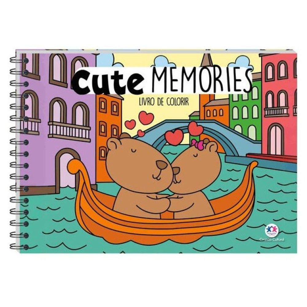 Cute Memories - Livro De Colorir