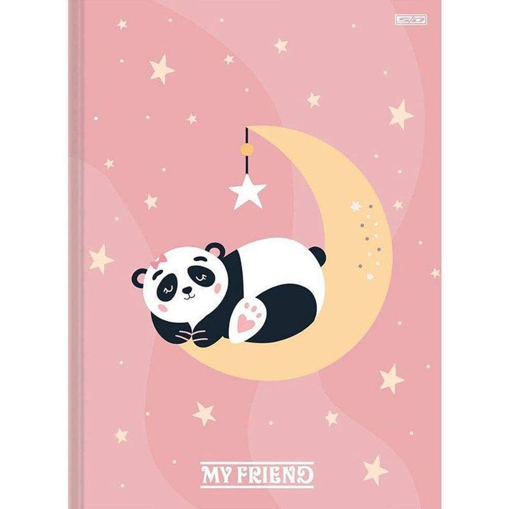 Caderno BROCHURÃO Capa Dura My Friend 48 Folhas