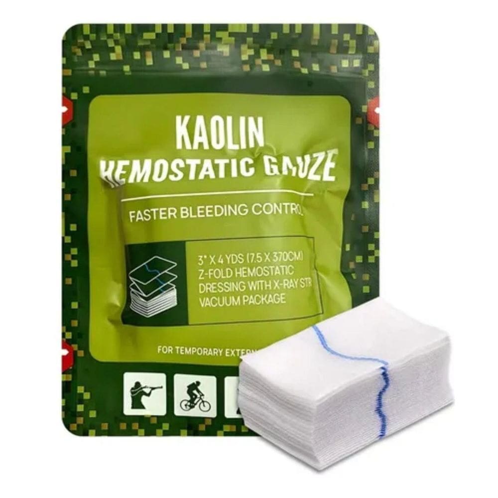Gaze Com Agente Hemostático Combat Gauze Kaolin