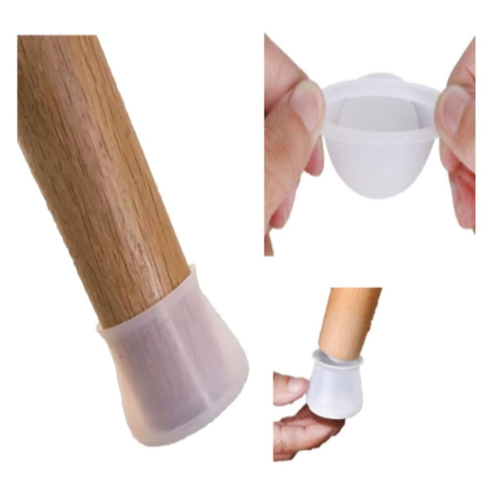 Capa Silicone Pé Cadeira Sofá Cama Poltrona