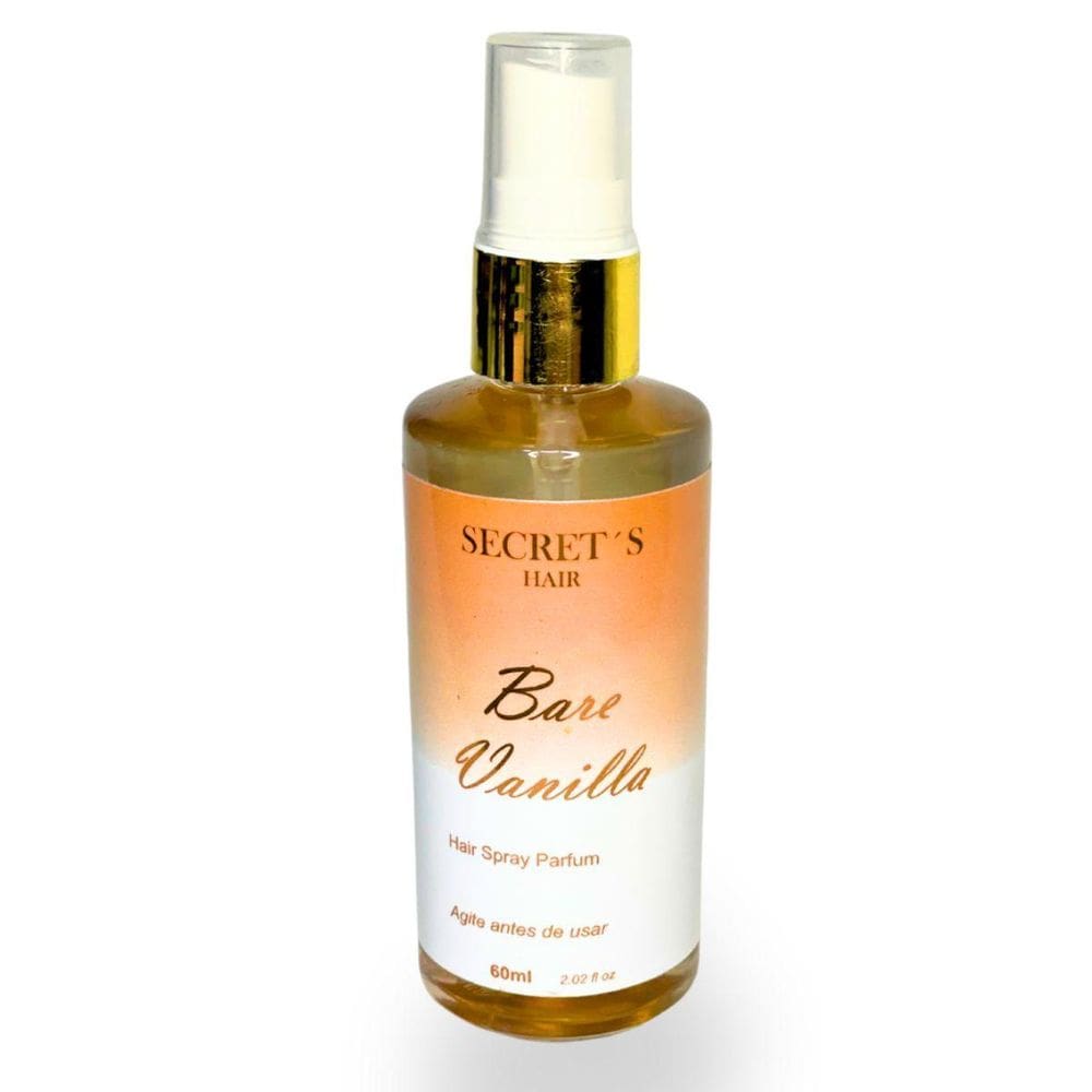 Perfume Capilar Secrets Hair 60Ml-P/ Qualquer Tipo De Cabelo